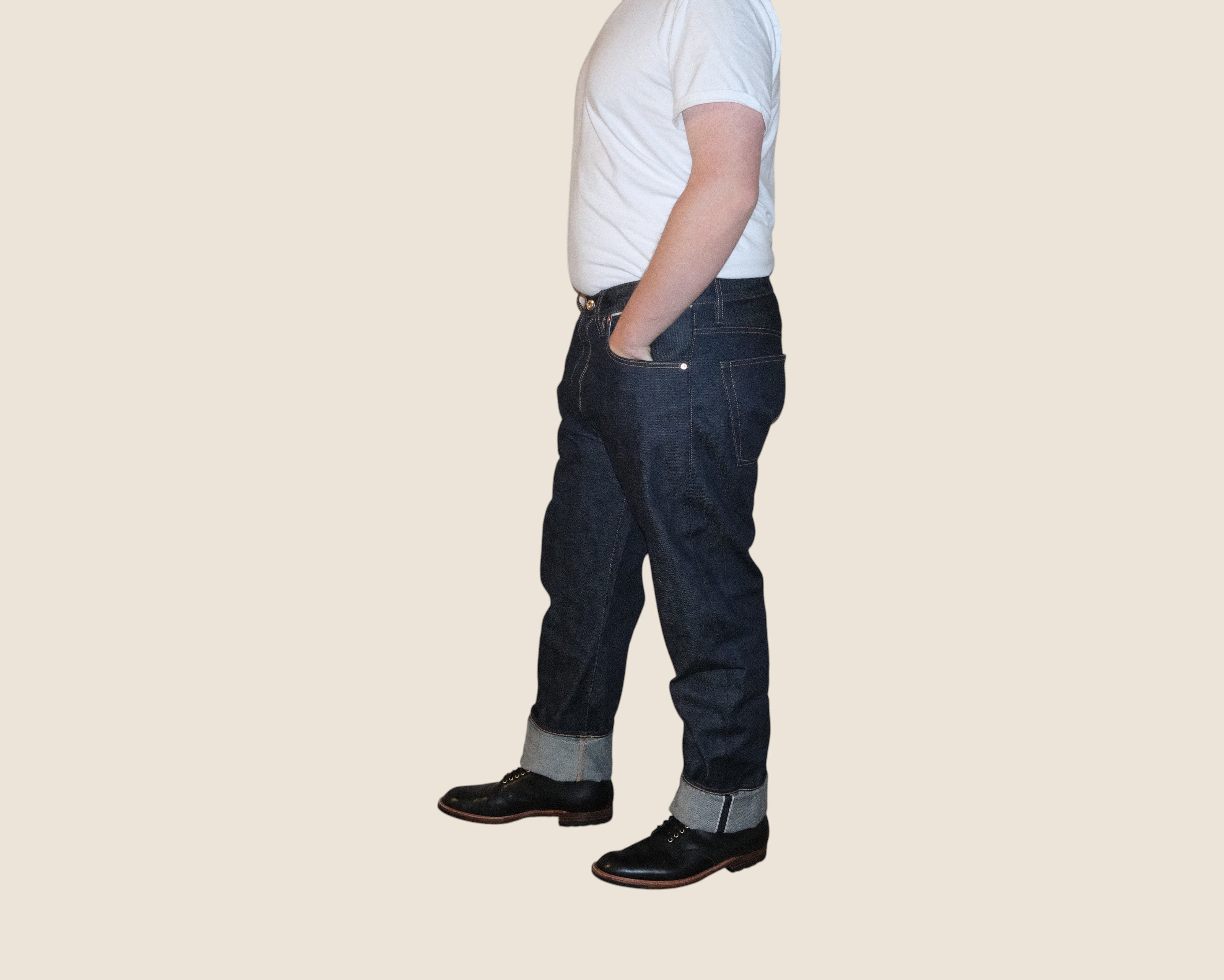Benzak B-02 REGULAR STRAIGHT 15.5 oz. Kojima selvedge