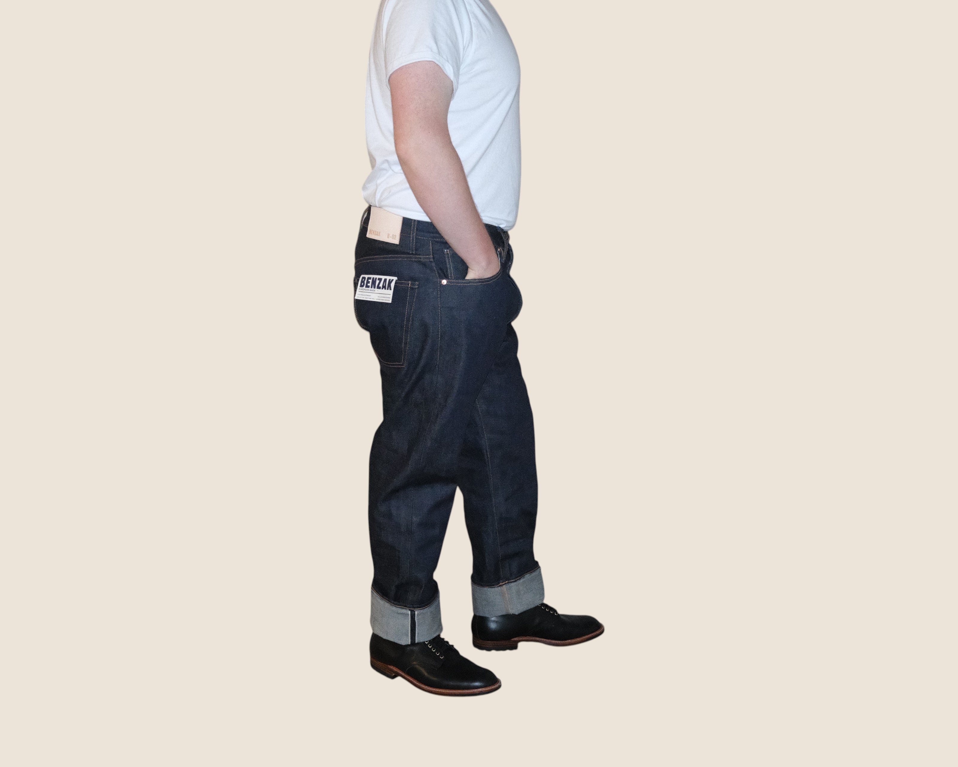 Benzak B-02 REGULAR STRAIGHT 15.5 oz. Kojima selvedge