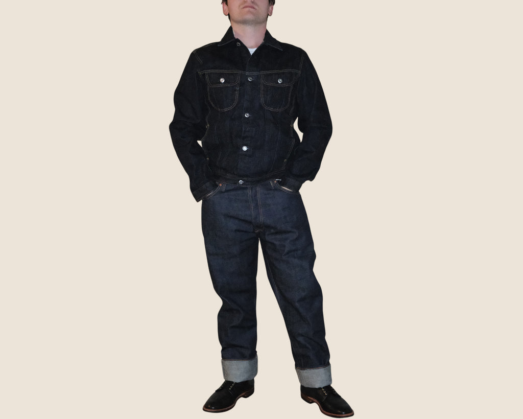 Benzak BDJ-05 Trucker Jacket - 14 oz Forties Era Selvedge