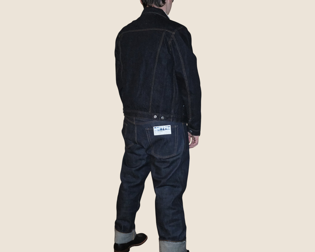 Benzak BDJ-05 Trucker Jacket - 14 oz Forties Era Selvedge